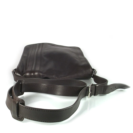 Gucci Leather Messenger Bag Unisex 4 of 9