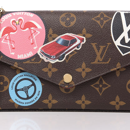 Louis Vuitton Monogram World Tour Pochette Felicie 9 of 10