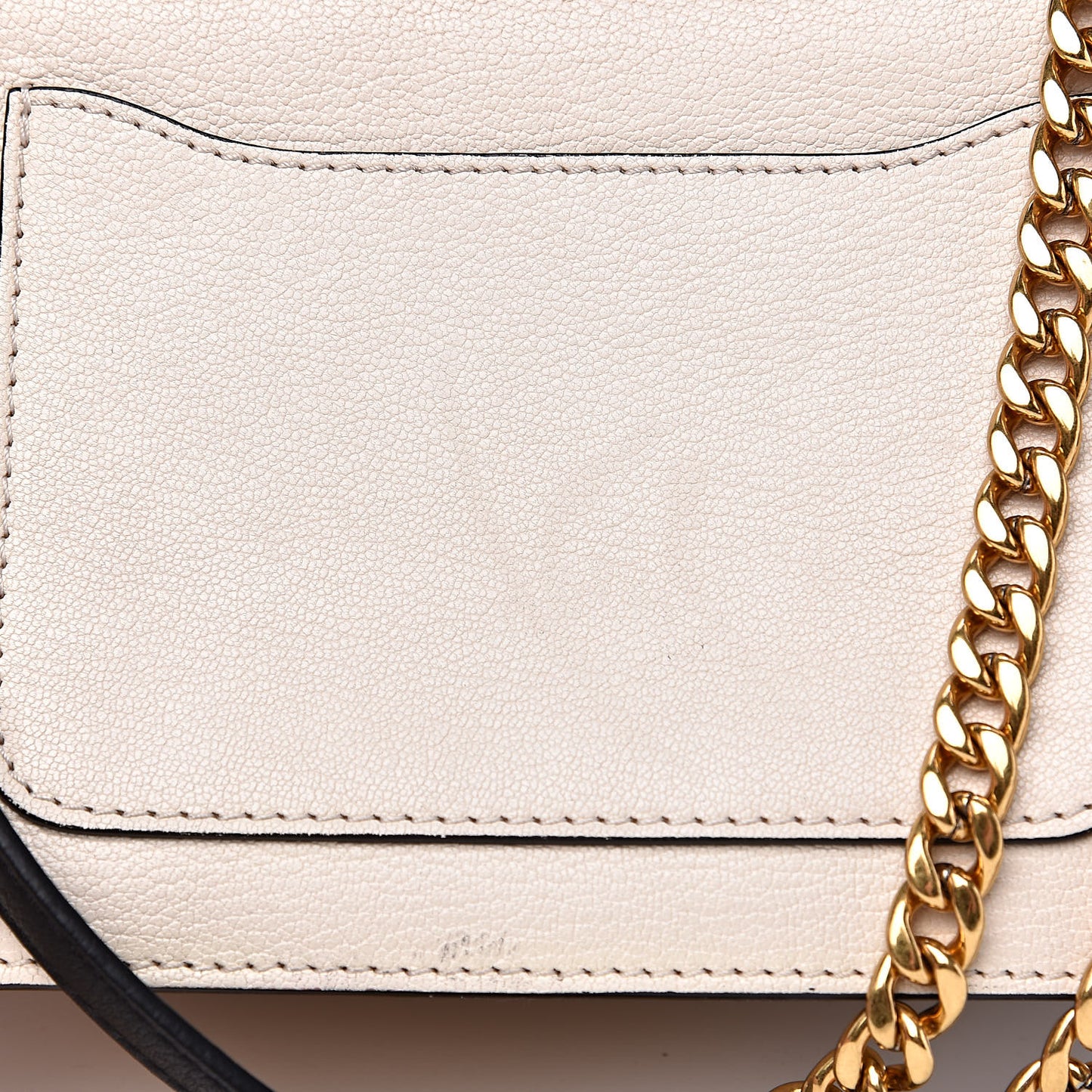 Goatskin Medium Mily Shoulder Bag Off White