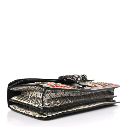 Gucci GG Supreme Monogram Elaphe Elephant Embroidered Small Dionysus Shoulder Bag 4 of 9