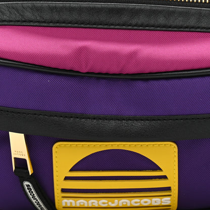 Marc Jacobs Calfskin Nylon Sport Belt Bag Purple Red 8 of 8