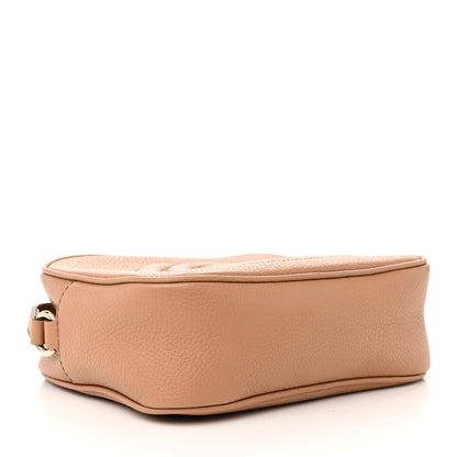 Gucci Pebbled Calfskin Small Soho Disco Bag Camelia 4 of 18
