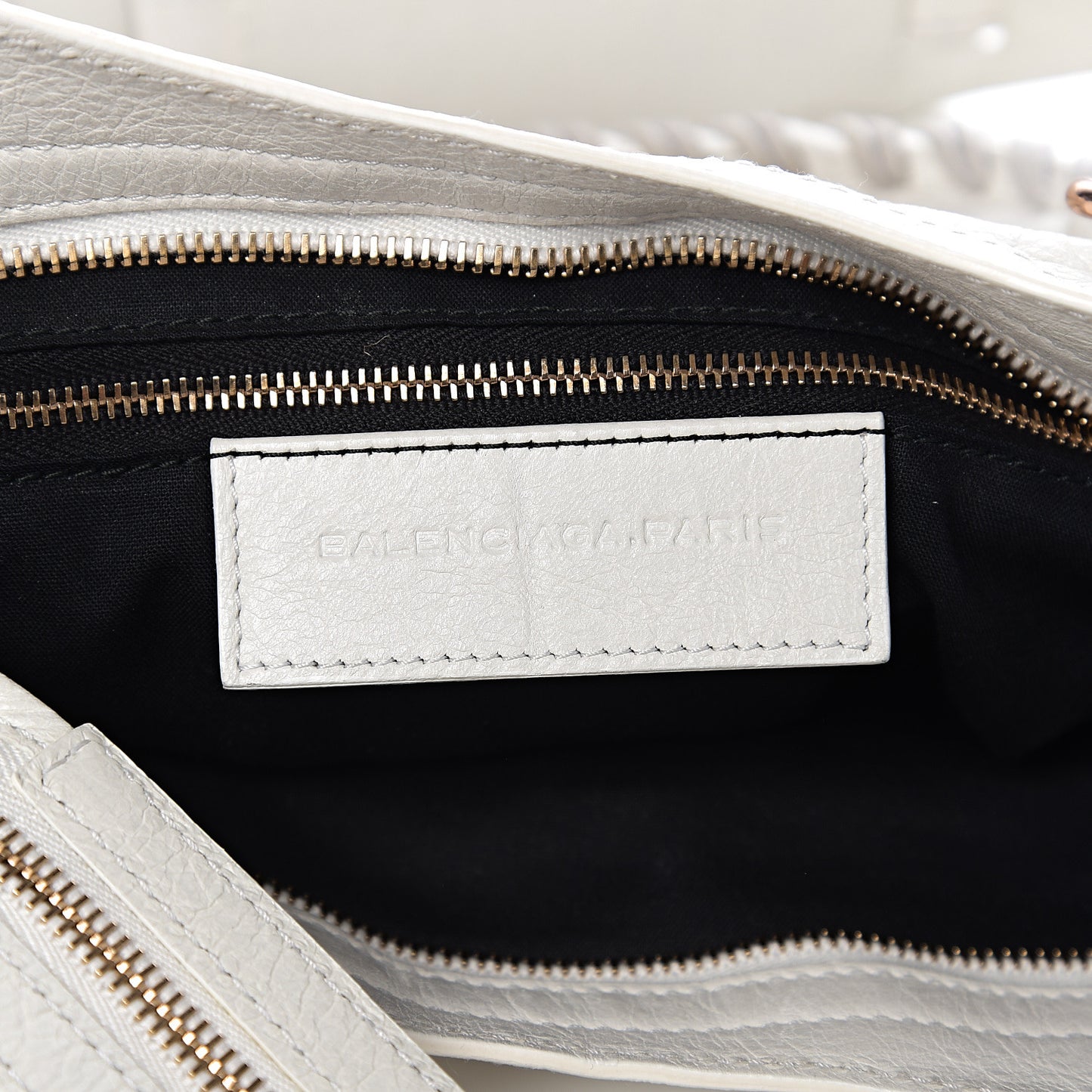 Agneau Giant 12 Rose Gold Hardware City White Light