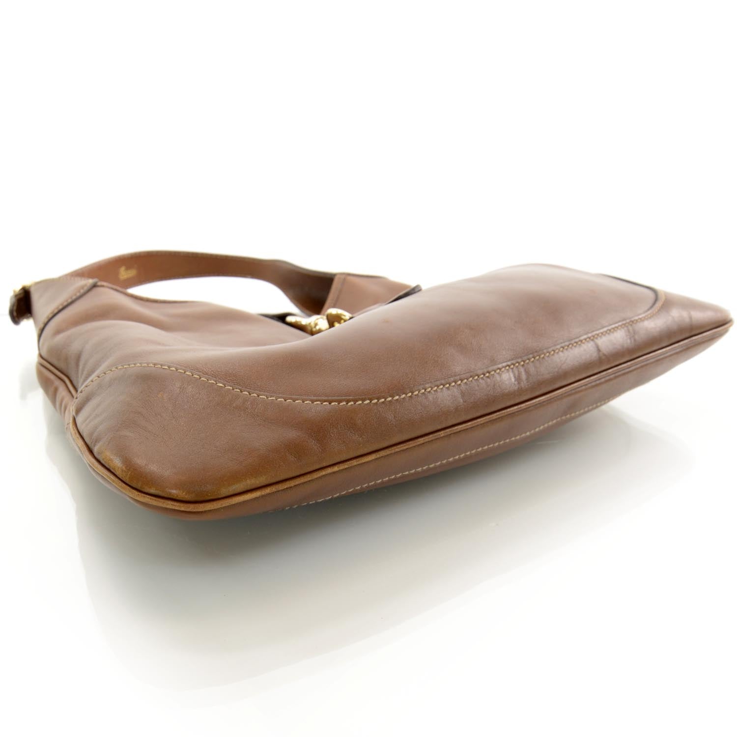 Gucci Leather Jackie O Bouvier Hobo 4 of 7