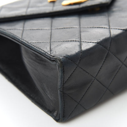Chanel Lambskin Quilted Flap Bag Black 10 of 17