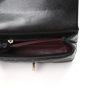 Chanel Caviar Quilted Extra Mini Coco Handle Flap Black 5 of 10