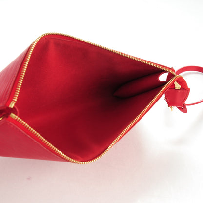 Louis Vuitton Epi Pochette Accessories 24 Castillan Red 5 of 7