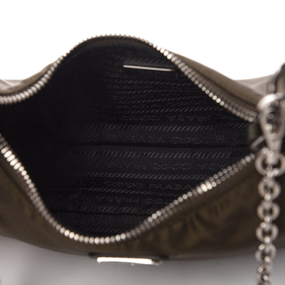Prada Tessuto Nylon Saffiano Re-Edition 2005 Shoulder Bag Mimetico 5 of 12
