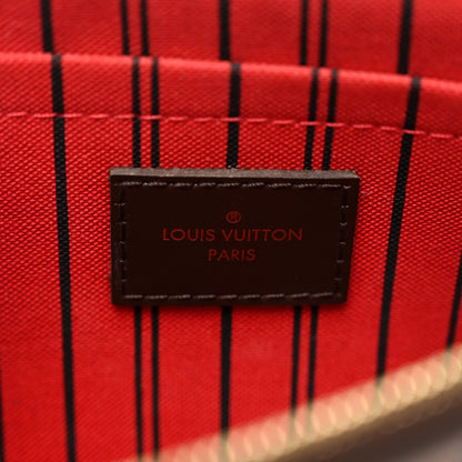 Louis Vuitton Damier Ebene Neverfull MM GM Pochette 6 of 6