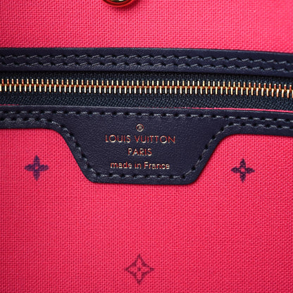 Louis Vuitton Monogram Giant Spring In The City Neverfull MM Midnight Fuchsia 8 of 10