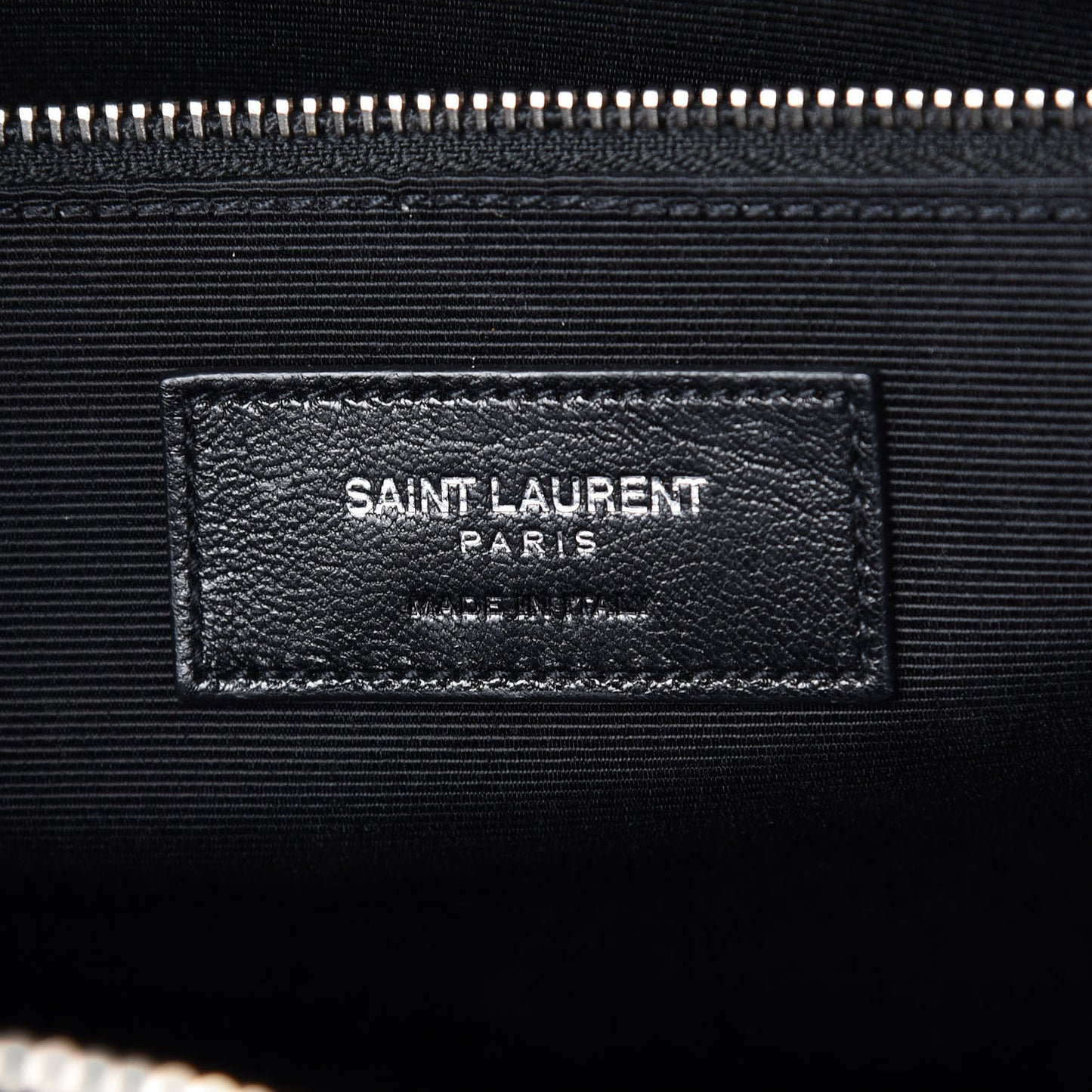 Grained Calfskin Small Sac De Jour Black