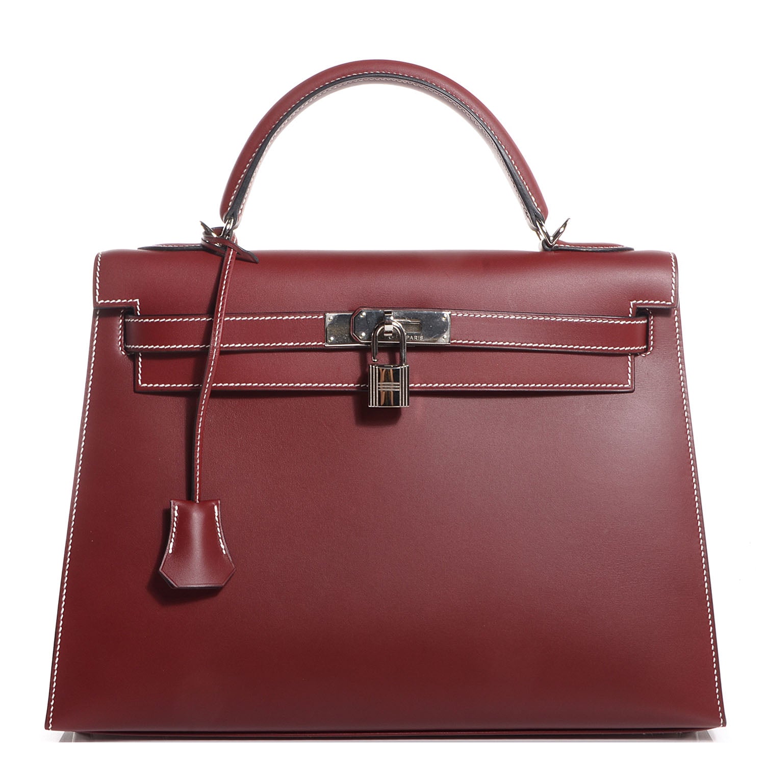 Hermes Chamonix Kelly Sellier 32 Rouge H 1 of 24