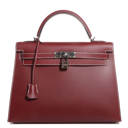Hermes Chamonix Kelly Sellier 32 Rouge H 1 of 24