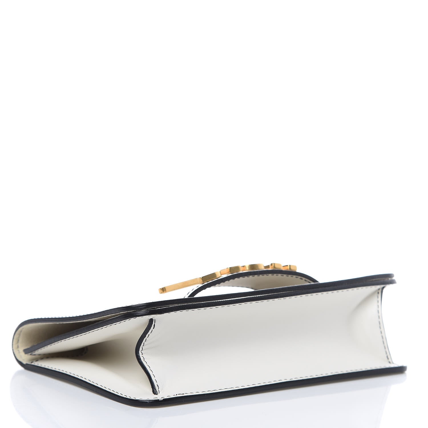 Christian Dior Smooth Calfskin Dio(r)evolution Flap Clutch White 4 of 9