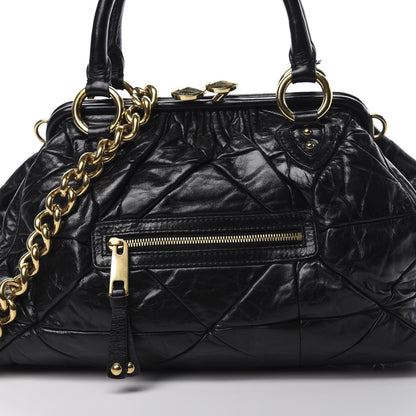 Marc Jacobs Calfskin Quilted Stam Black 8 of 11