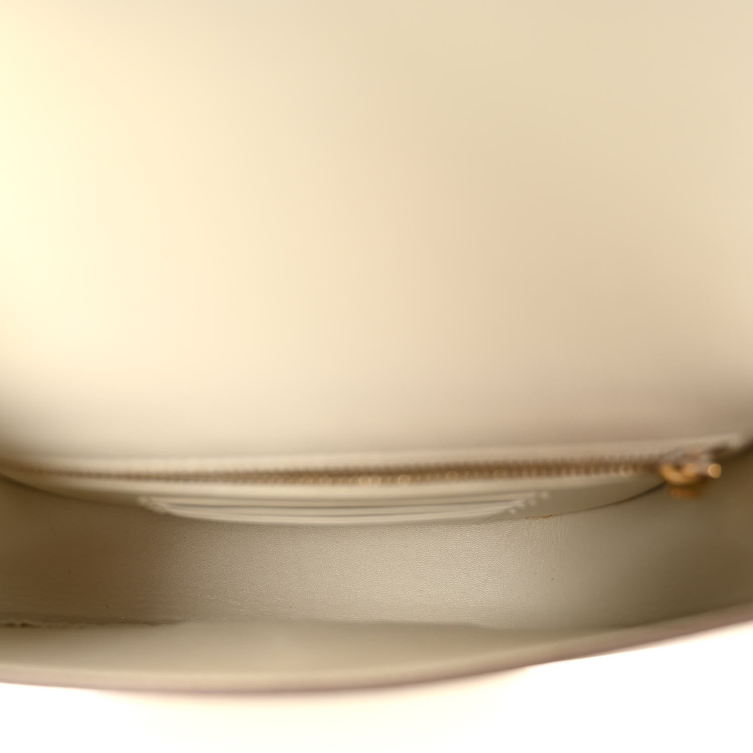 Celine Grained Calfskin Small Trotteur White 5 of 12