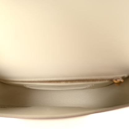 Celine Grained Calfskin Small Trotteur White 5 of 12