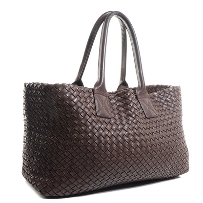 Bottega Veneta Nappa Intrecciato Medium Cabat Ebano 3 of 9