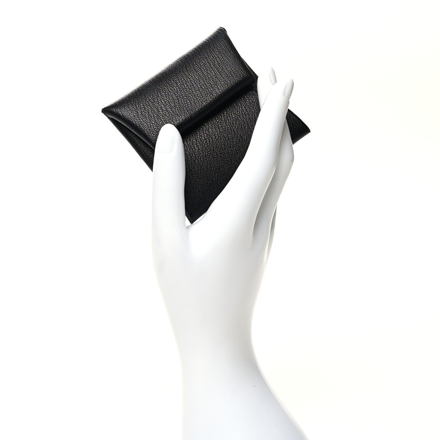 Hermes Chevre Mysore Bastia Coin Purse Black 2 of 9