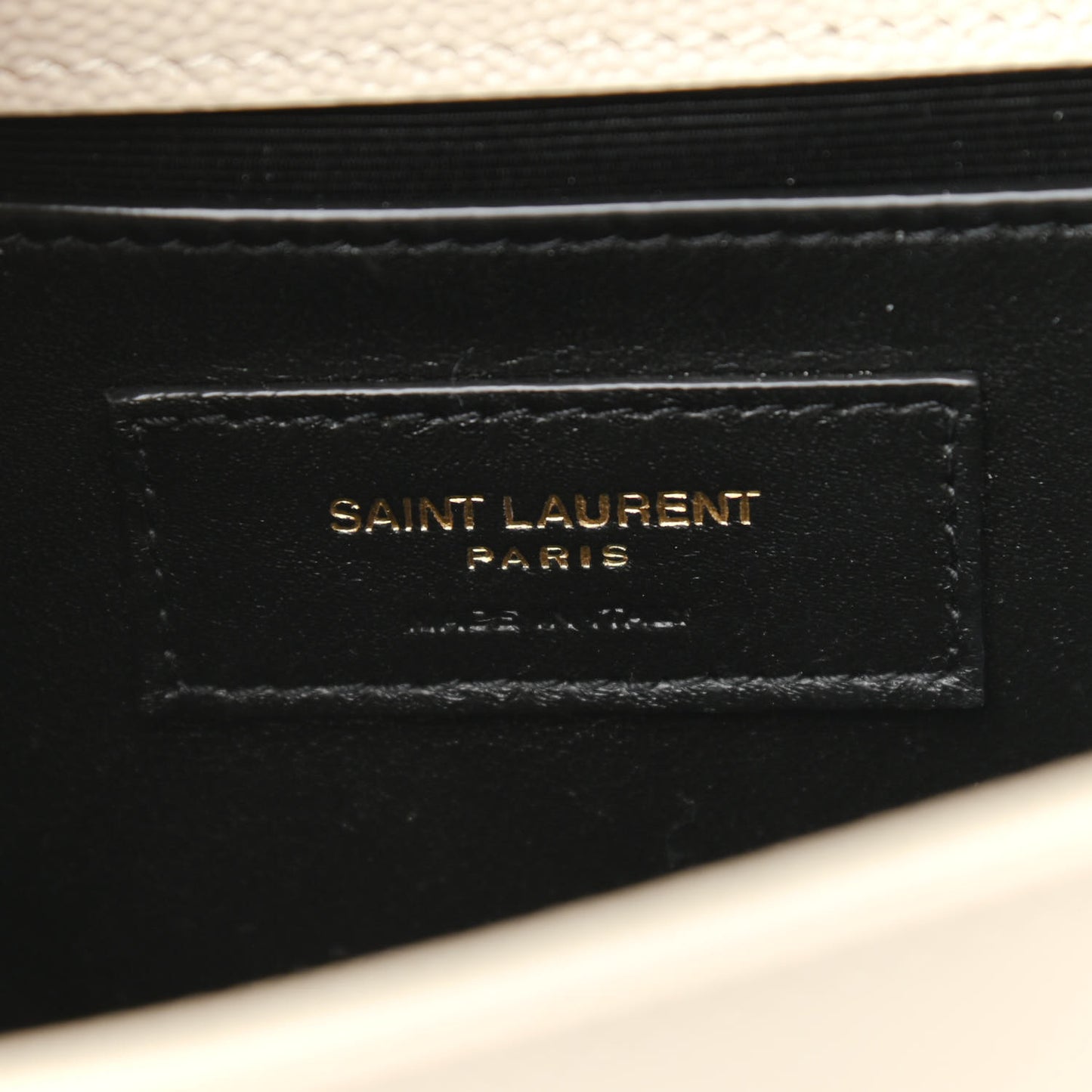 Grain De Poudre Small Monogram Kate Satchel Crema Soft