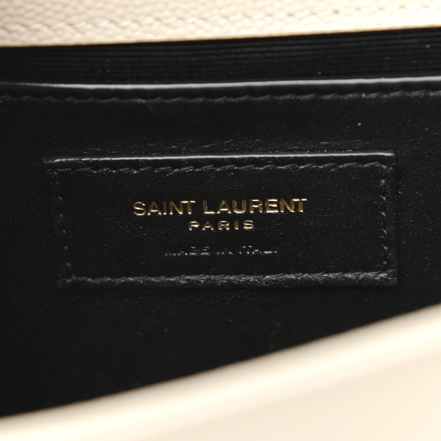 Saint Laurent Grain De Poudre Small Monogram Kate Satchel Crema Soft 6 of 10