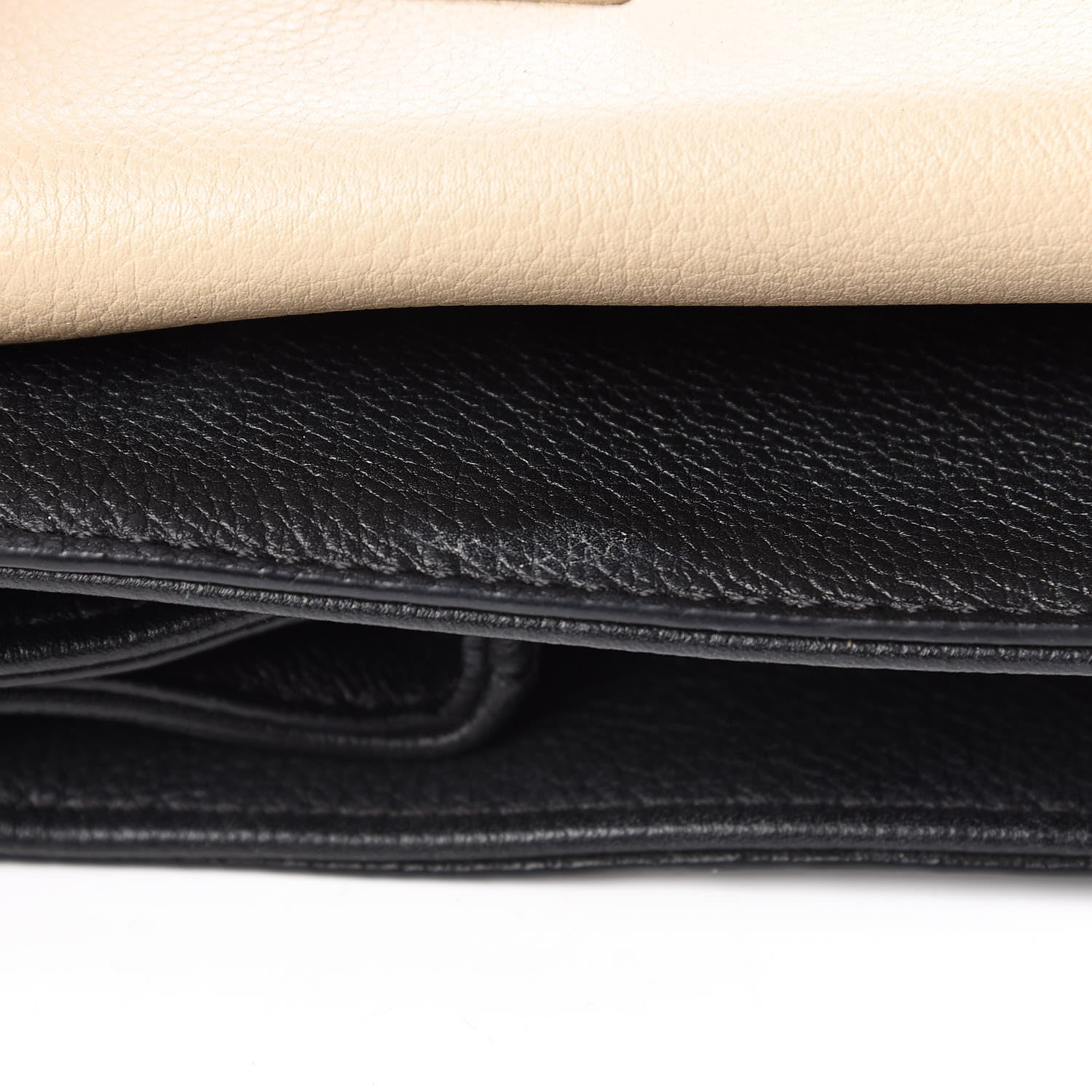 Louis Vuitton Soft Calfskin Lockme II Top Handle Vanille Black 8 of 14
