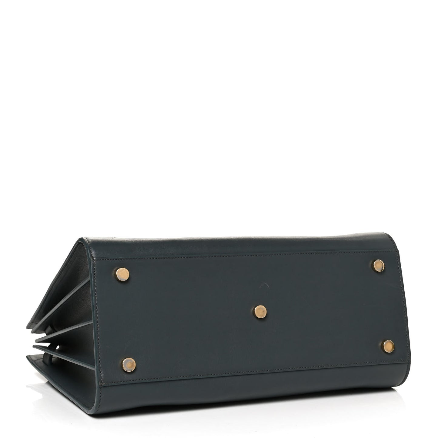 Calfskin Small Sac De Jour Dark Green