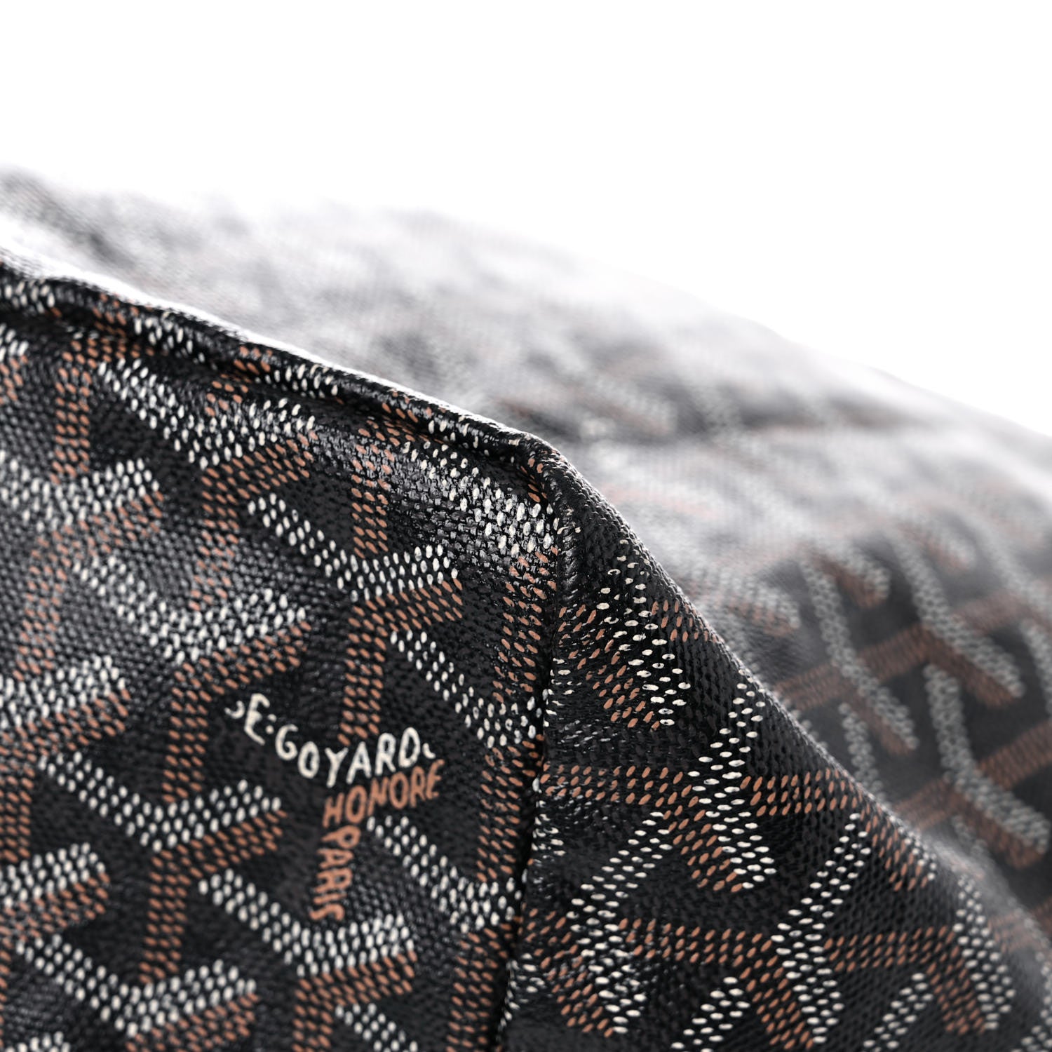 Goyard Goyardine Saint Louis GM Black Gold 8 of 17