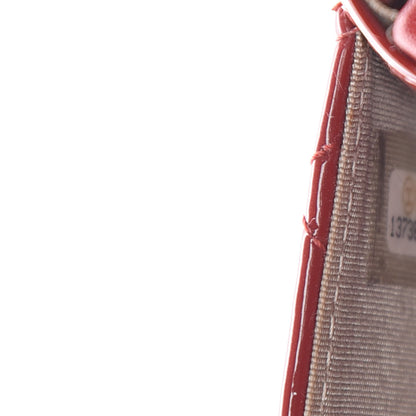 Chanel Patent Quilted Brilliant Wallet On Chain WOC Red 8 of 13
