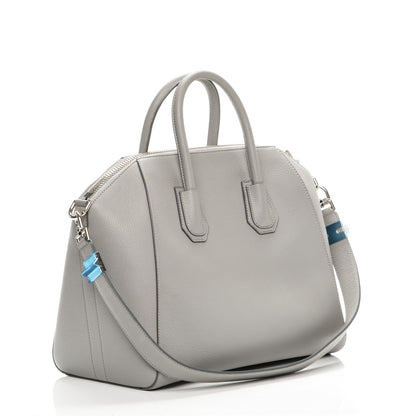 Givenchy Sugar Goatskin Medium Antigona Grey 3 of 7