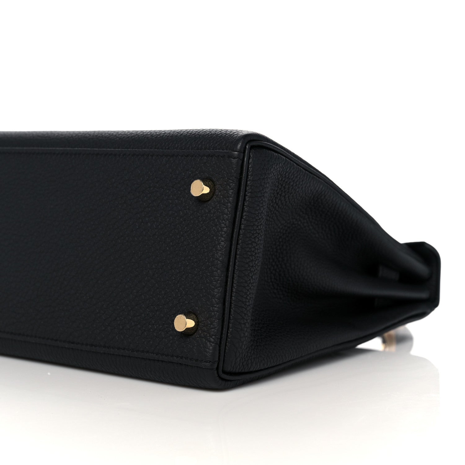 Hermes Togo Kelly Retourne 28 Black 8 of 9