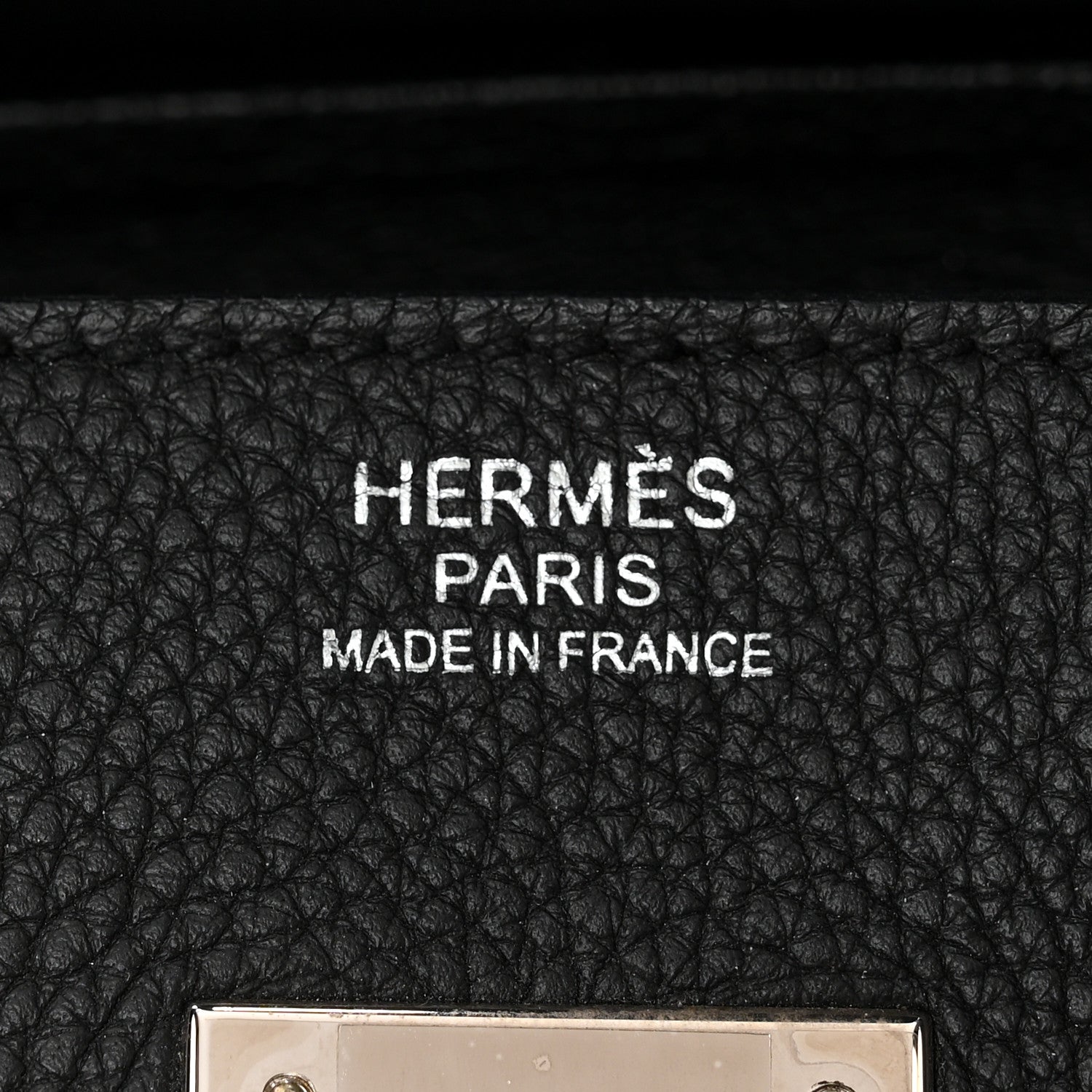 Hermes Togo Birkin 30 Black 6 of 10