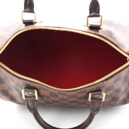 Louis Vuitton Damier Ebene Speedy 30 5 of 17