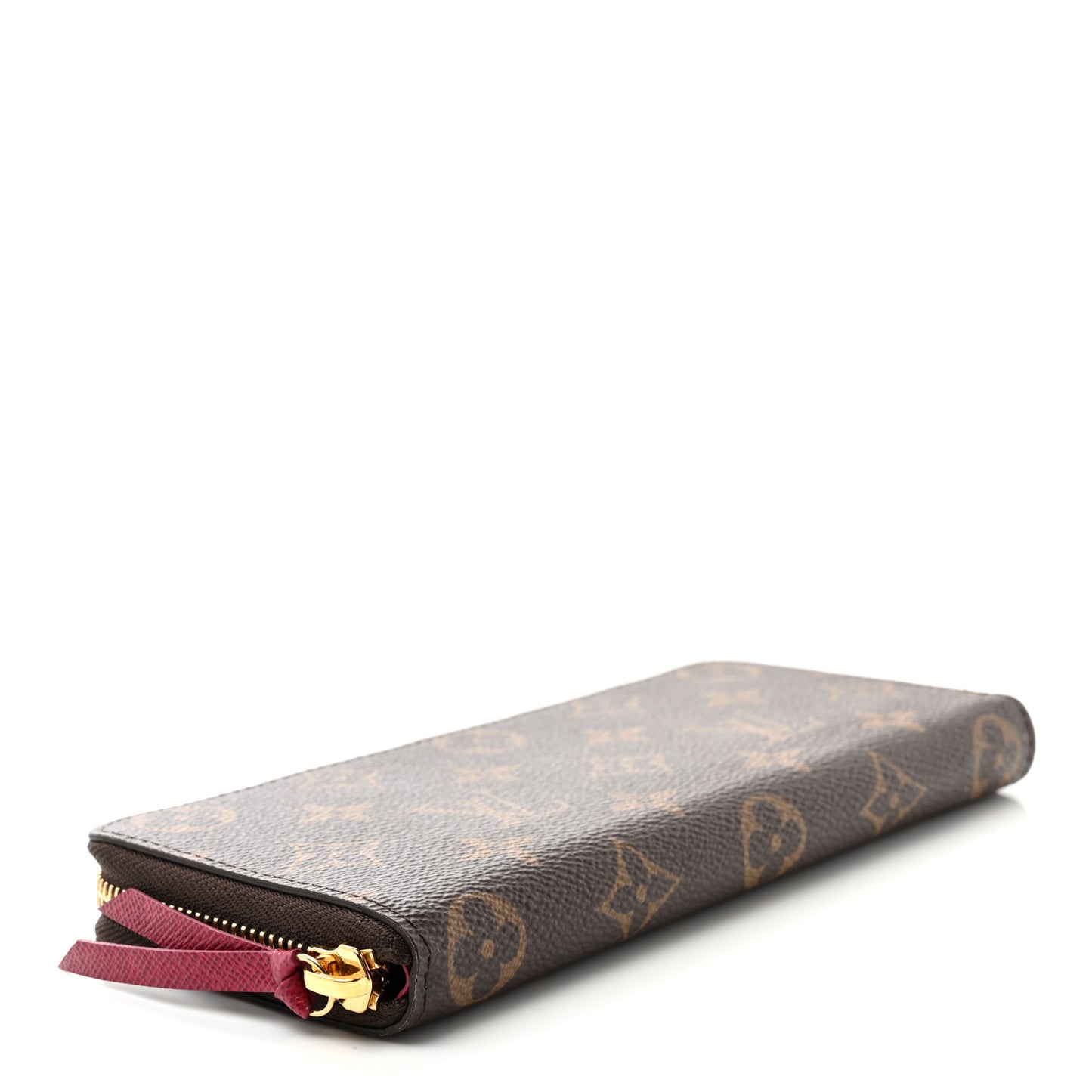 Monogram Clemence Wallet Fuchsia
