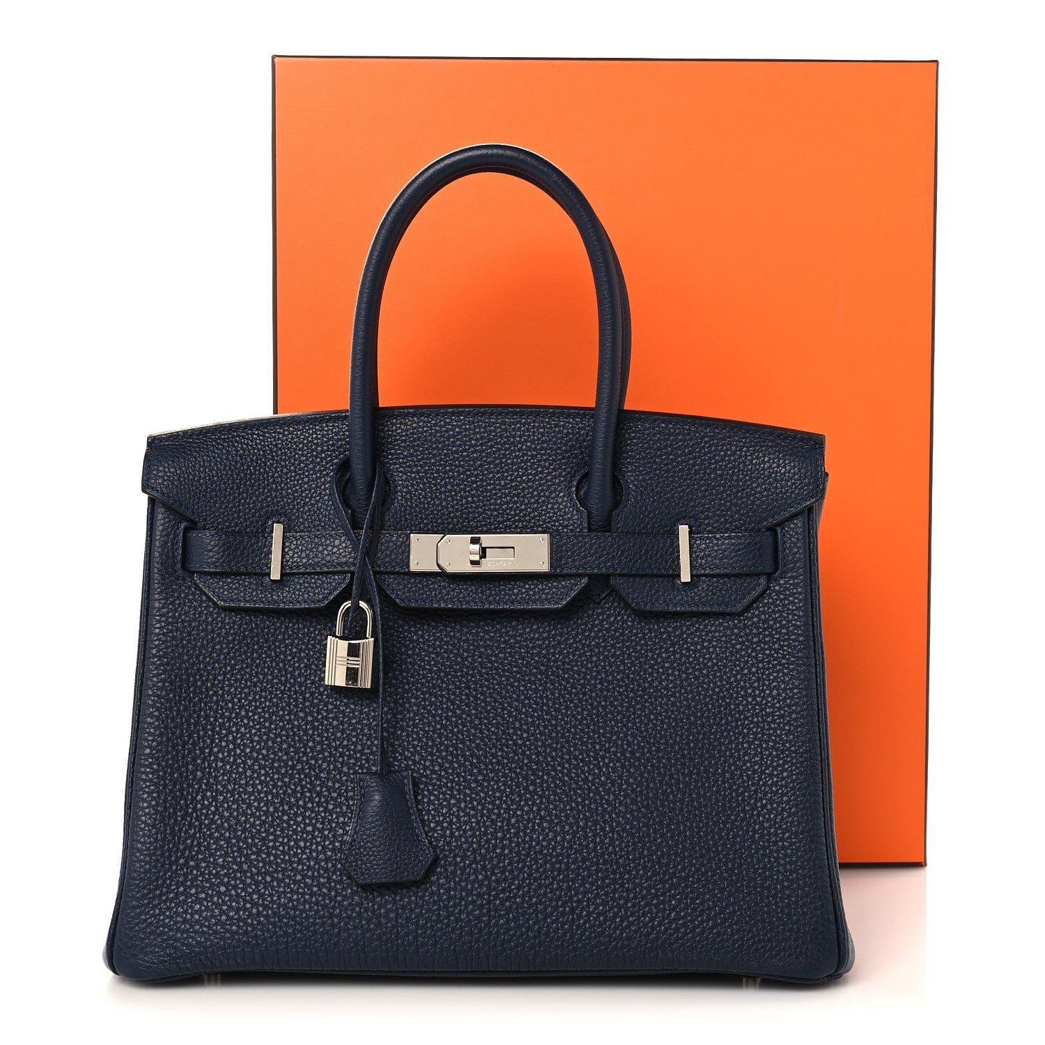 Hermes Togo Birkin 30 Bleu Nuit 13 of 13