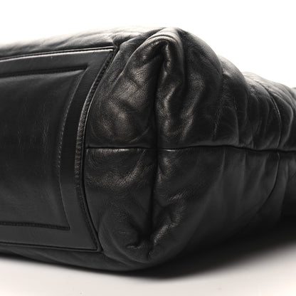 Chanel Lambskin COCO Cocoon Medium Zipped Tote Black 10 of 10
