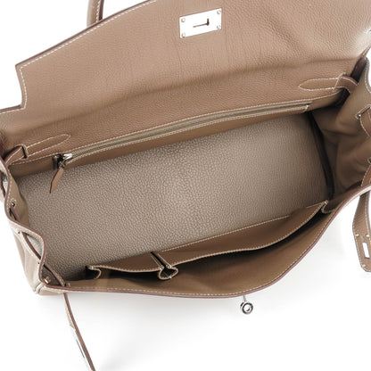 Hermes Togo Shoulder Kelly 40 Etoupe 13 of 21