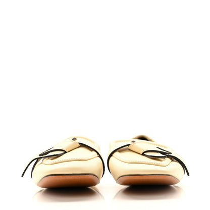 Loewe Lambskin Gate Loafers 36 Milk 3 of 13