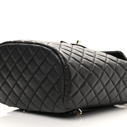 Chanel Lambskin Quilted Small Urban Spirit Backpack Black 9 of 9
