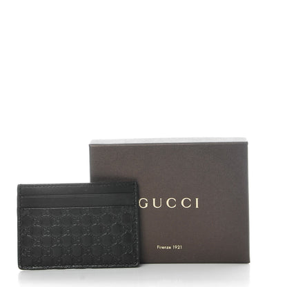 Gucci Microguccissima Card Holder Black 7 of 8