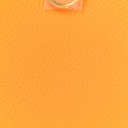 Mulberry Heavy Grain Small Iris Tote Double Yellow 8 of 10