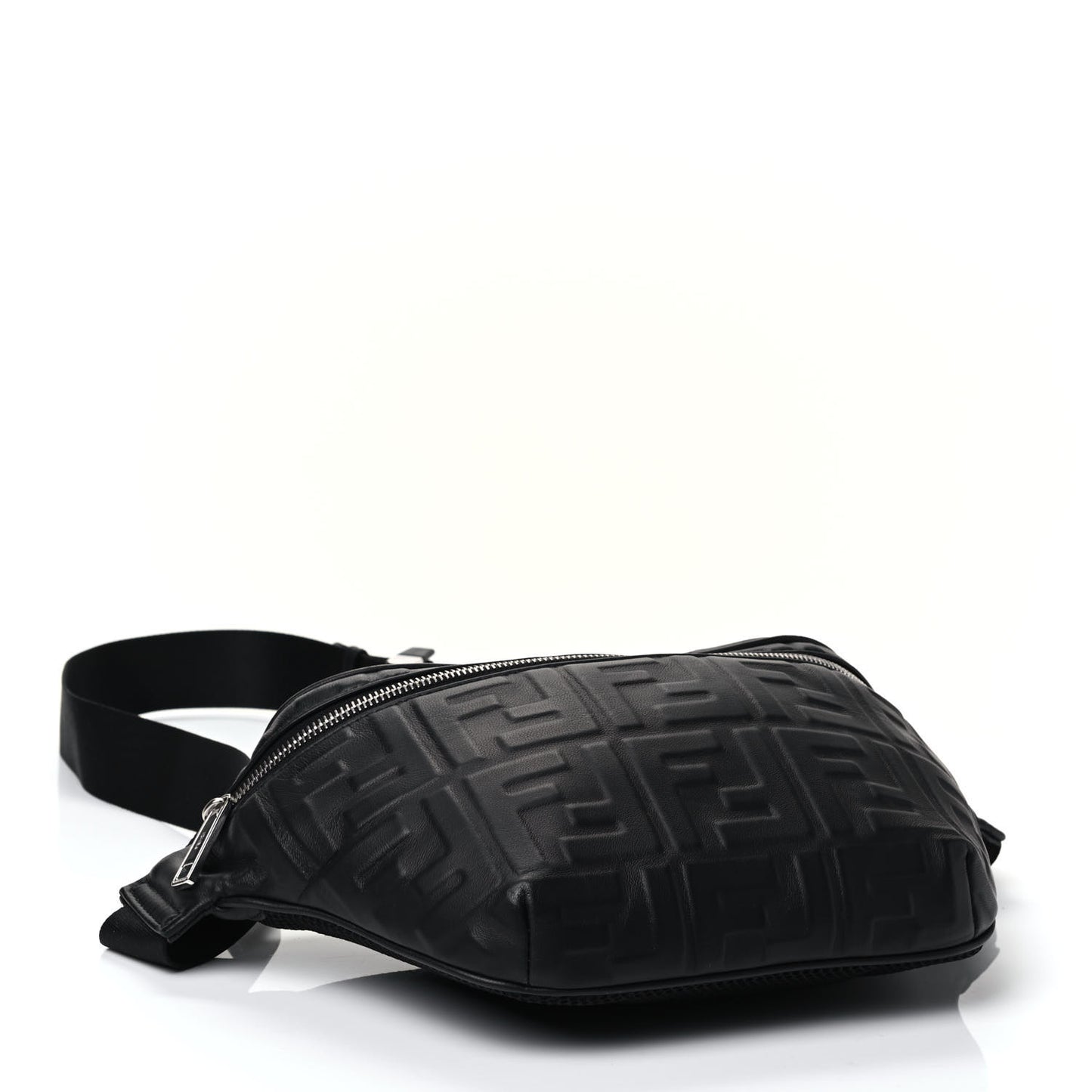 Nappa FF 1974 Embossed Belt Bag Black
