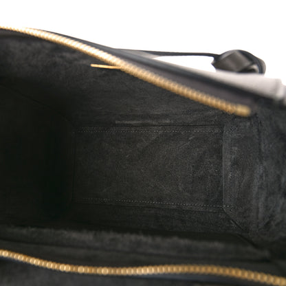 Celine Grained Calfskin Micro Belt Bag Grey 5 of 10