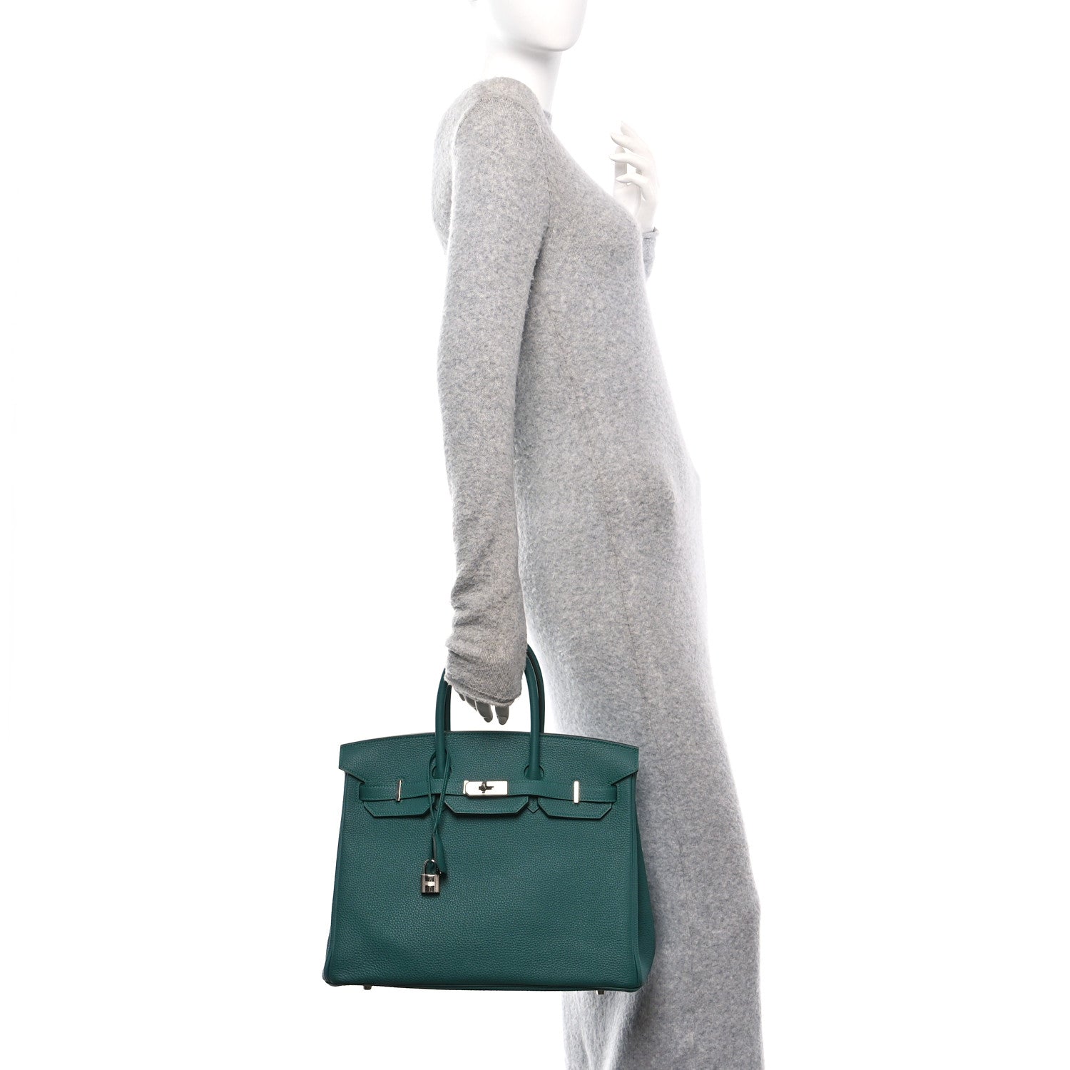 Hermes Togo Birkin 35 Malachite 2 of 13