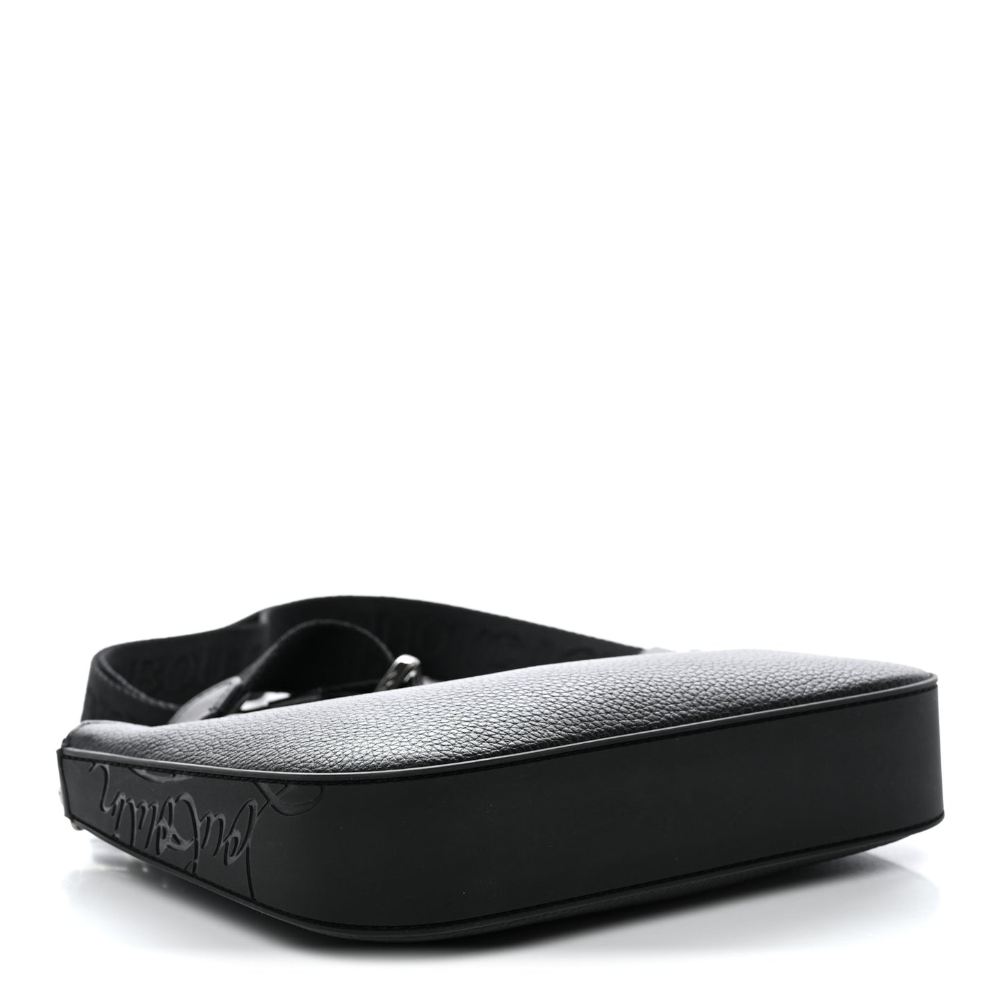 Calfskin Mini Loubila Chain Shoulder Bag Black