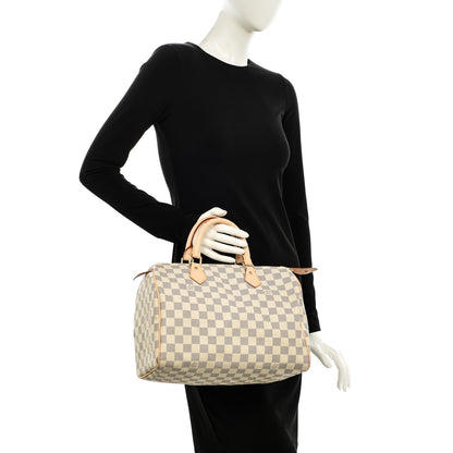 Louis Vuitton Damier Azur Speedy 30 2 of 7