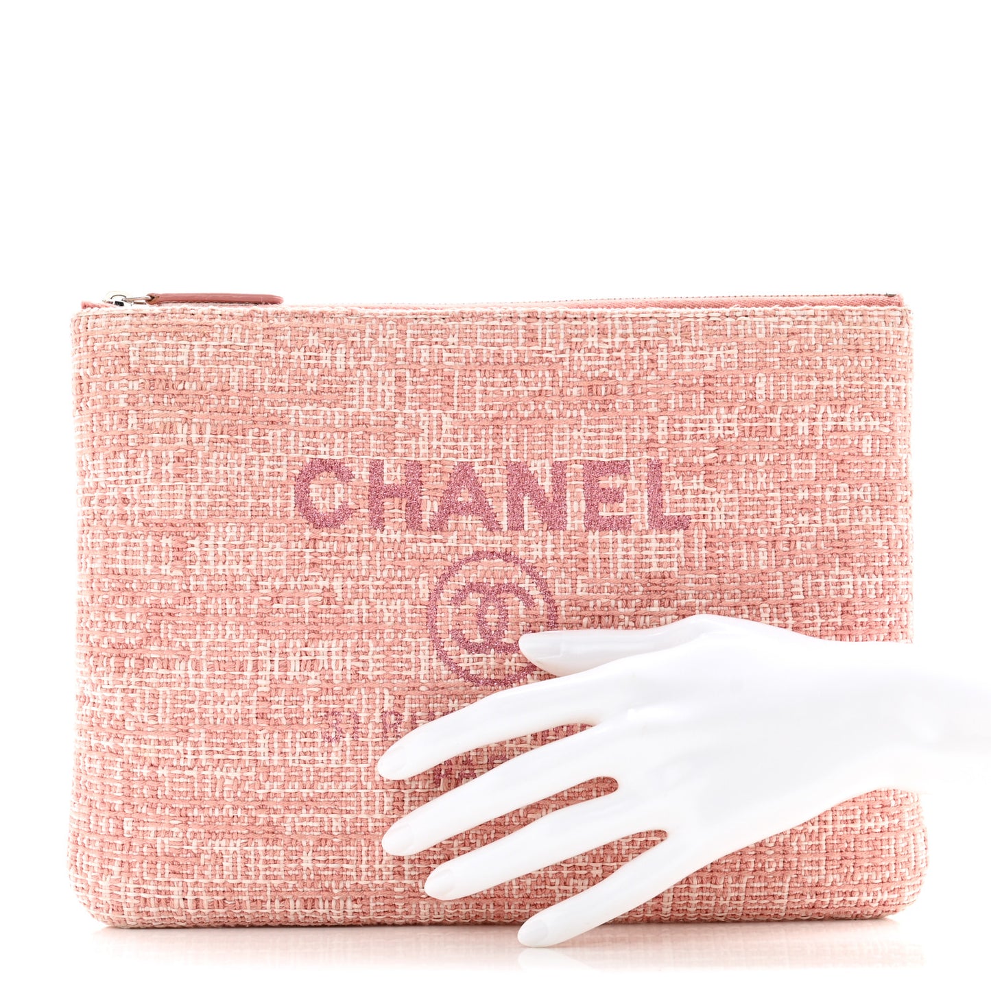 Canvas Medium Deauville Pouch Pink