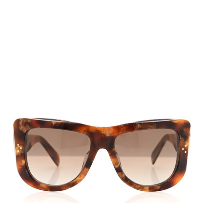 Celine Acetate Square Sunglasses CL40157U Brown 2 of 7