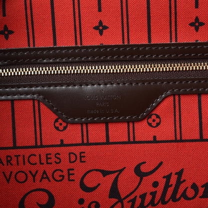 Louis Vuitton Damier Ebene Neverfull MM 6 of 15
