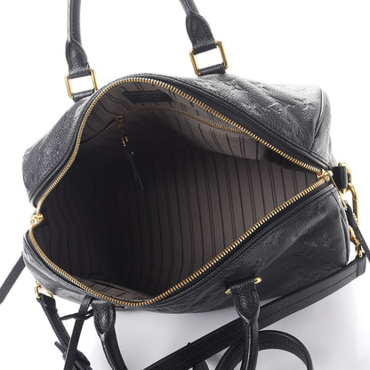 Louis Vuitton Empreinte Speedy Bandouliere 30 Black 5 of 12